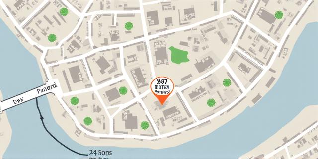 Localisation de Tissage Éclat sur une carte à Tours, France