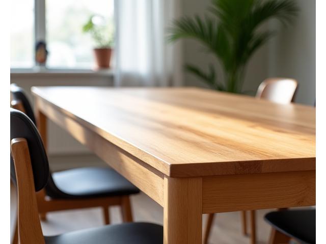 Table de salle à manger sur mesure